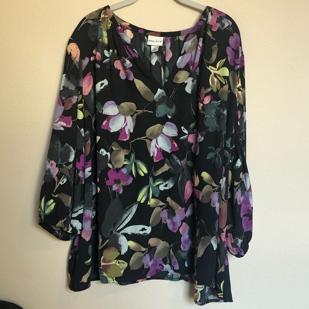 Floral blouse